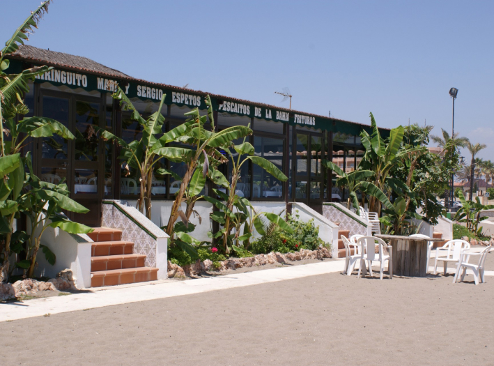 Entrada desde la playa