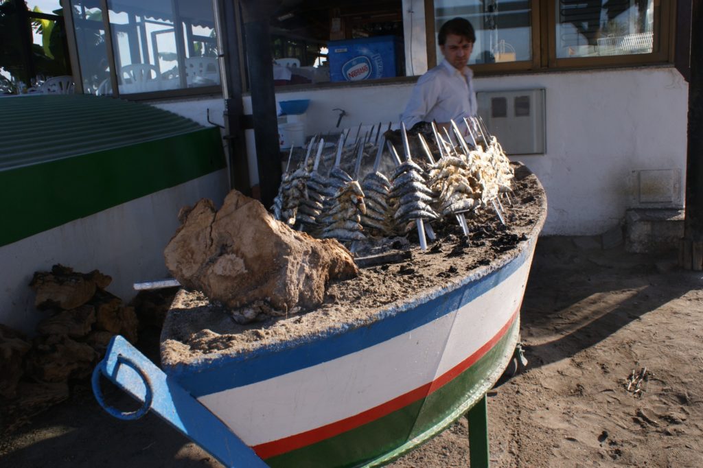 I Concurso de espetos de Torremolinos